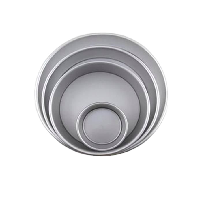 Горячая Распродажа 118233, предметы для выпечки, набор алюминиевых противней для выпечки, набор антипригарных круглых противней