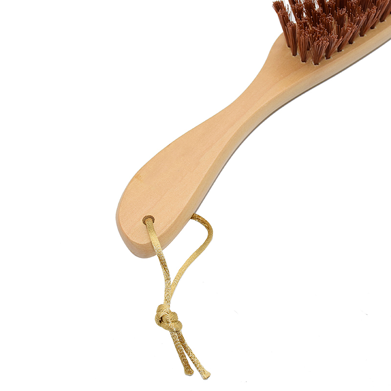 Wood Curved Wave Brush 100% Boar Bristle Hair Brush Wholesale