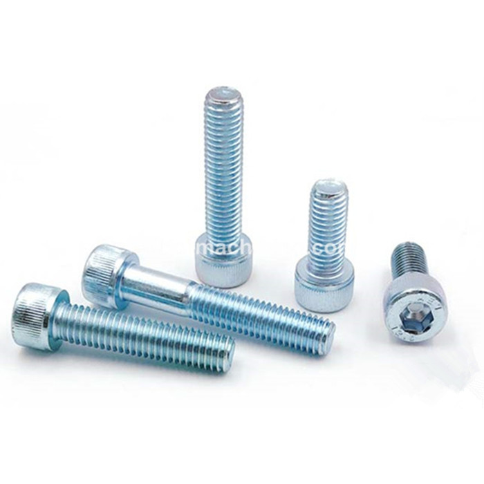 Aluminium Screw m4 x 10-25 Tapered Din 912 al7075 Green
