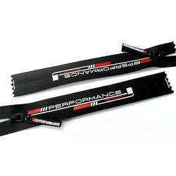 No.5 water-proof zipper customize print logo silicon puller Korea color film