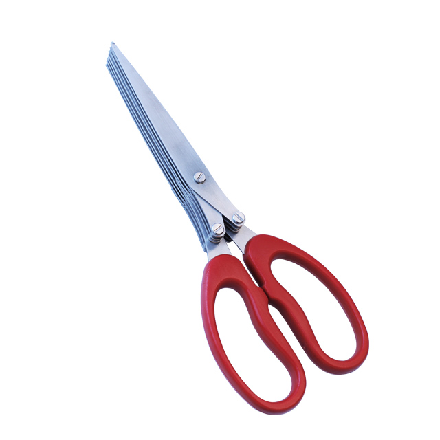 Кухонные ножницы из нержавеющей стали, 5 лезвий, 8 дюймов