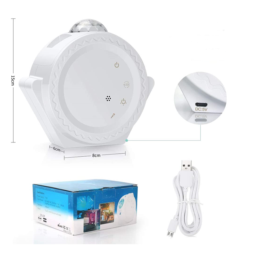 VGEET custom logo sky lite galaxy star night light projector, led laser starry skylight galaxy projector