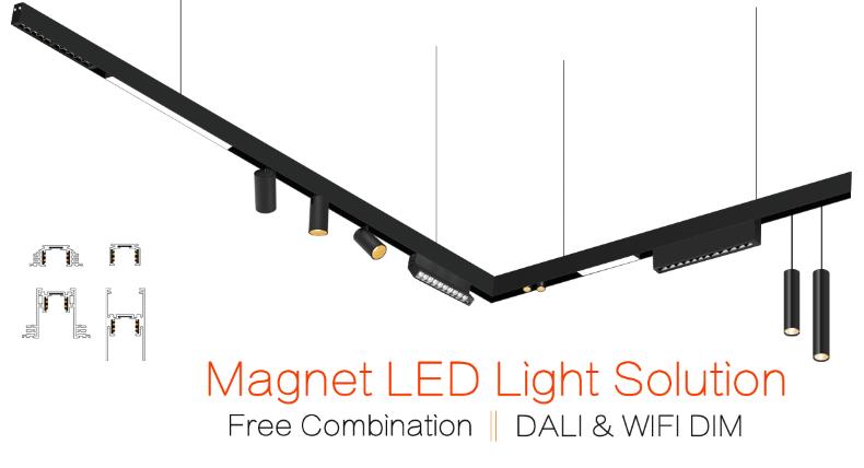 6w 12W  Folding Magnetic LED Track Spot Light