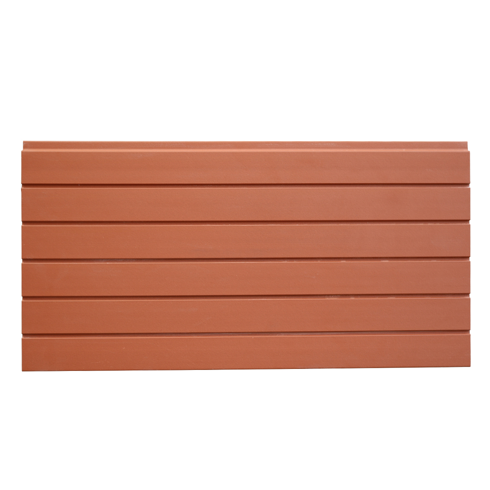 Clássico oco de cerâmica terracota painel para parede de fachada exterior