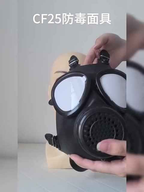 Hot Sale Air Breathing Gas Mask with Filter Dust Full Face