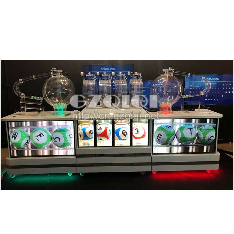 Изготовленная на заказ лотерезная машина с воздушным потоком для лотерейных игр