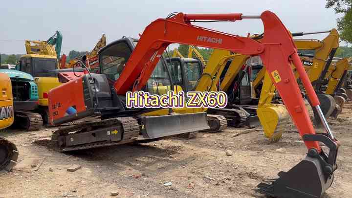 7.5 Ton Mini Excavator From Japan Hitachi Zaxis 75 Zx75us Zx75us-a