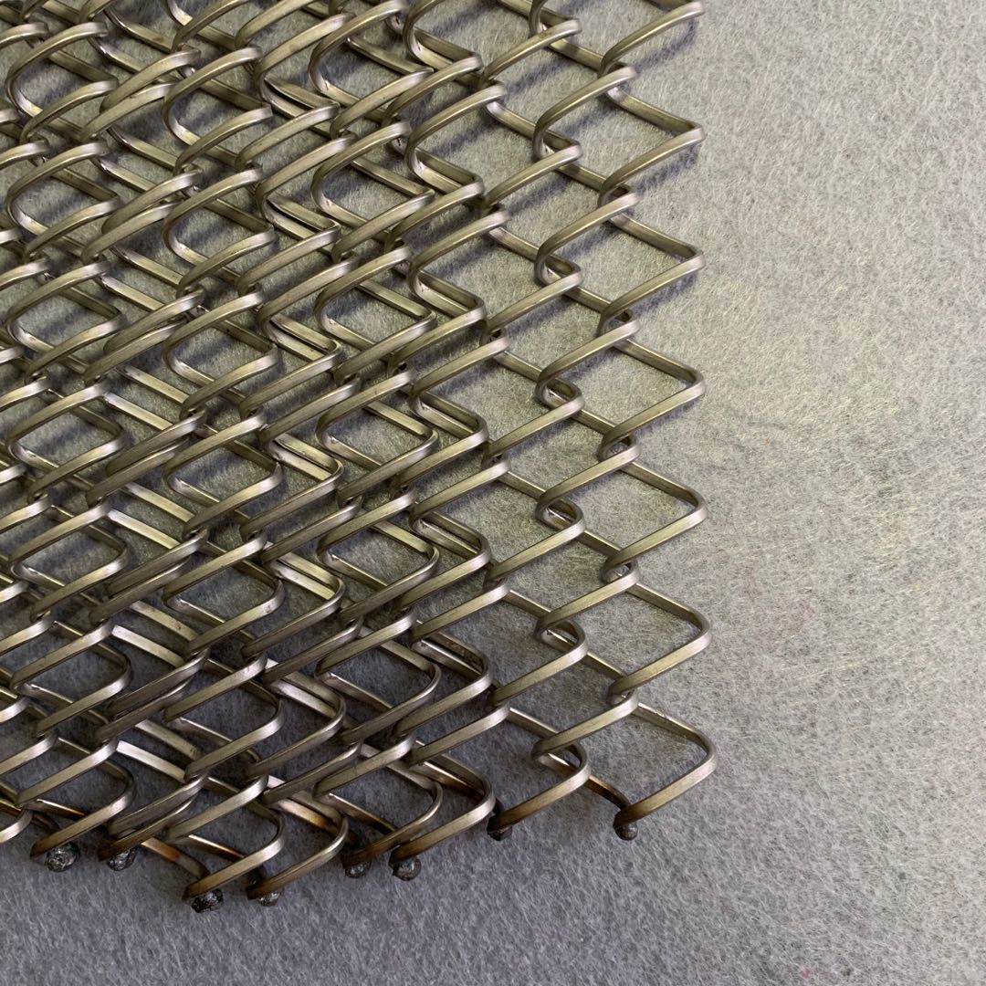 Stainless Steel 304 Metal Mesh Conveyor Belt Food Industry