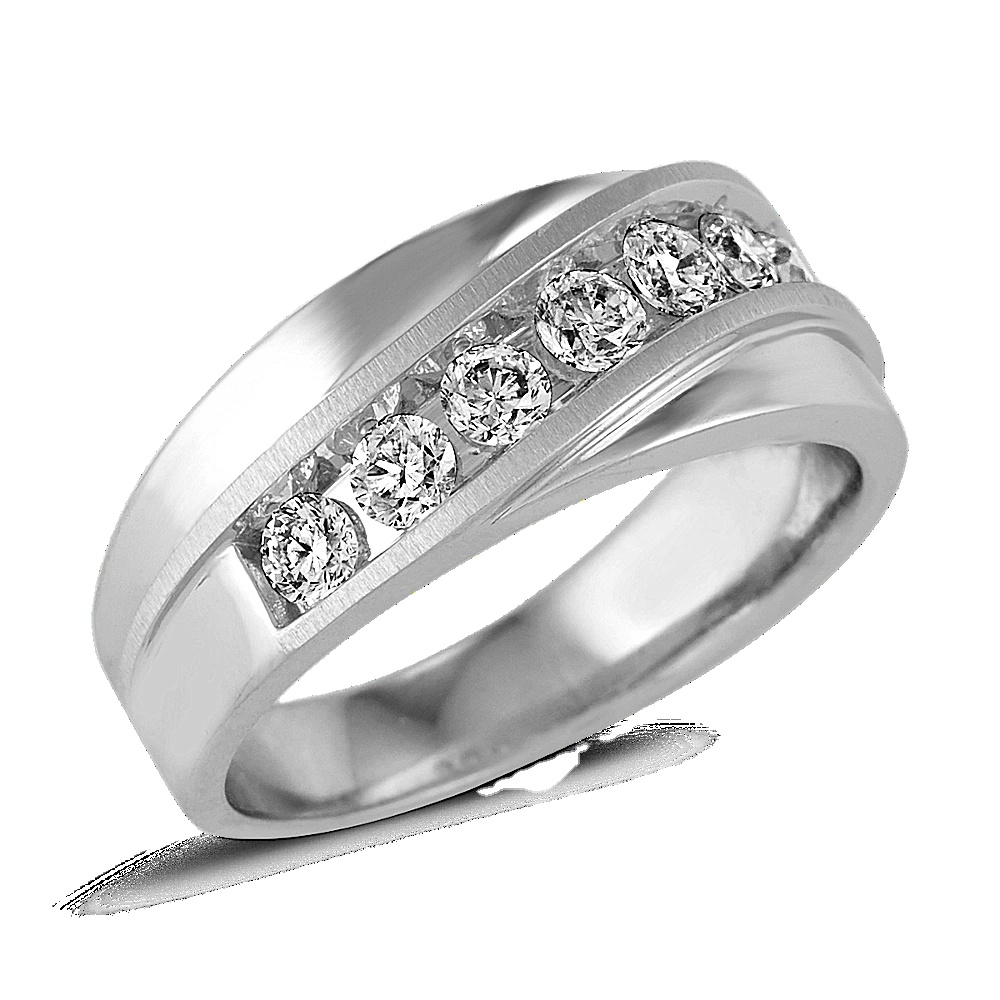 2023 New Design 10k 14k 18k Solid Gold Wedding Ring Moissanite Man Ring