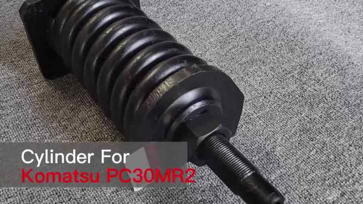 Excavator Track Adjuster Cylinder Assembly Chrome Surface ISO9001 ...