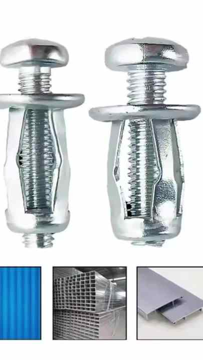 Set 70 Tasselli Per Cartongesso - Ancoraggi Metallici Per Pareti Cave
