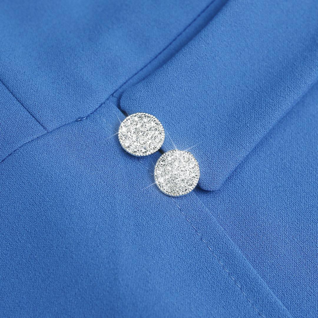 W&A W 2023 summer high quality fashion career dress elegant ladies O neck short sleeve bodycon pencil dress socialite occasion