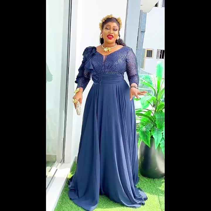 plus size african lace dresses Plus size asoebi style inspiration for you