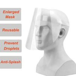 Transparent Environmental Plastic Masks Anti-Dust Face Shield Mouth Masks for Restaurant/ Beauty Salon/Microblading Supplies