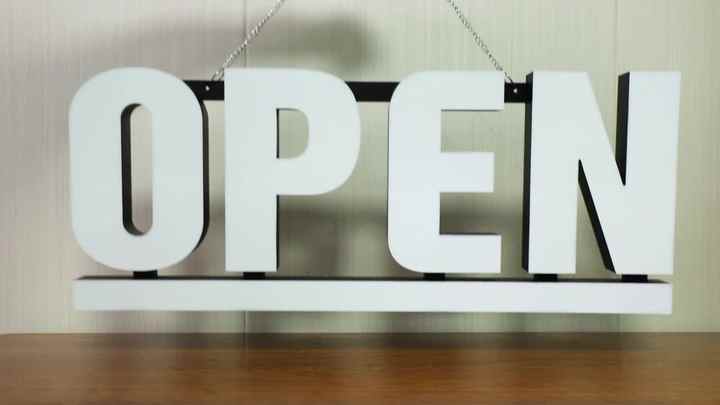 Clip Art Cartello Aperto Vintage Cartello APERTO E CHIUSO Emoticon - Foto 10