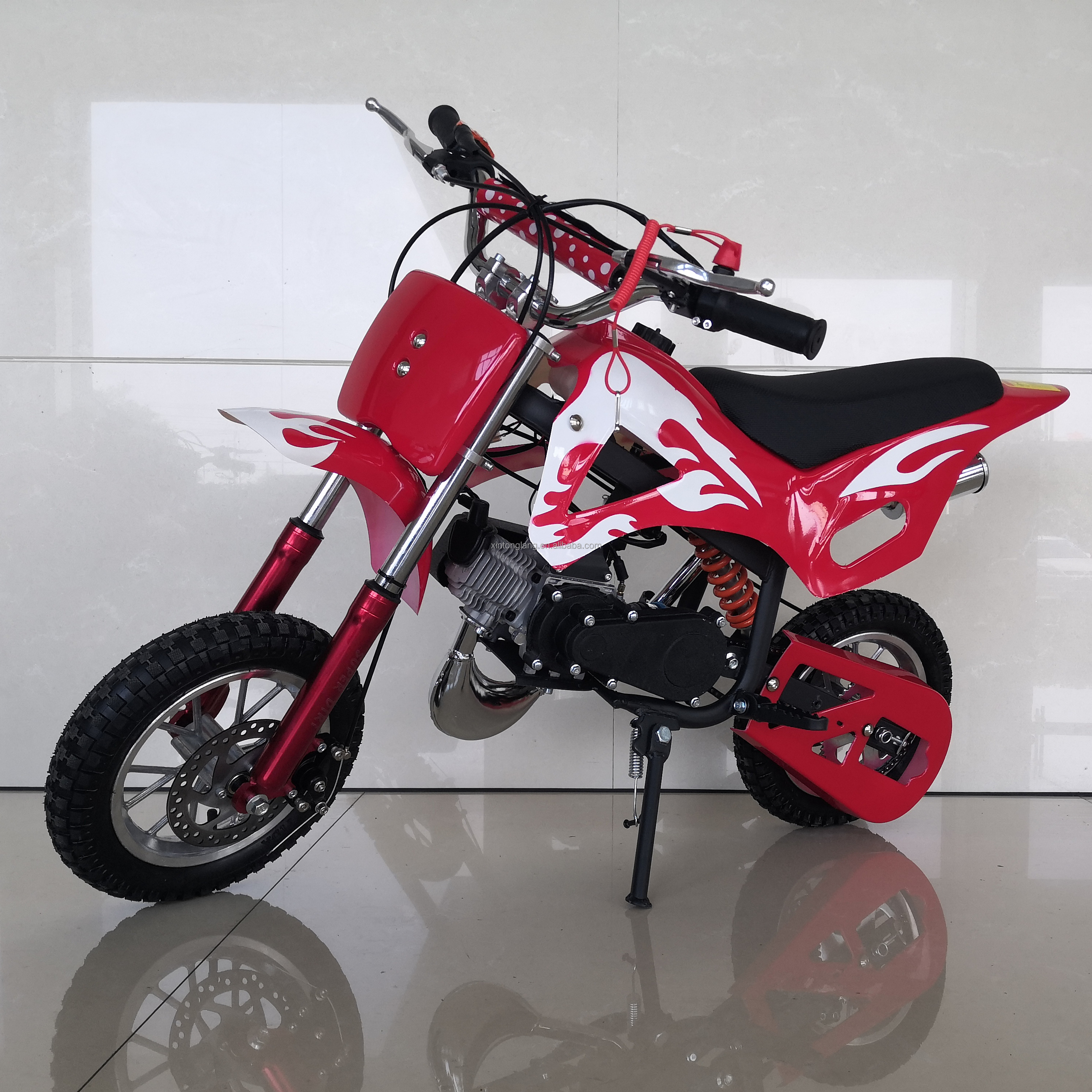 Детский супермини мотоцикл 49cc, кроссовый карманный велосипед-внедорожник