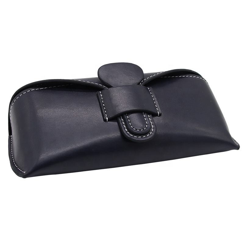 PU de couro feitos à mão moda pode ser personalizado com o plug-in de grande capacidade cinto projeto tipo flip senhoras caixa de vidros