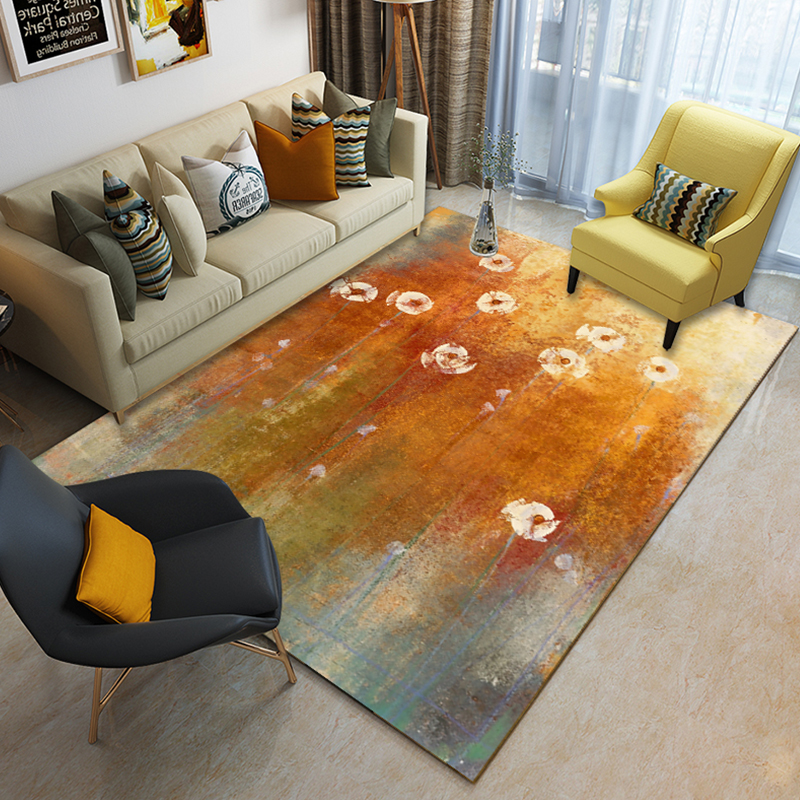 Hot sale 3D printing non slip machine made airport corridor  floor carpets for livingroom