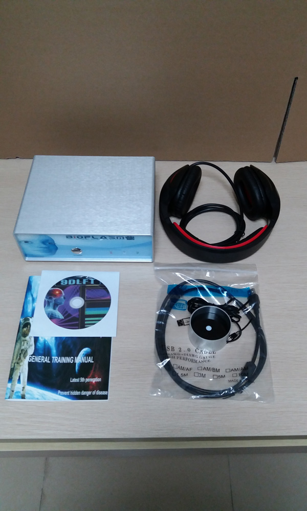 9D NSL quantum magnetic resonance body health analyzer