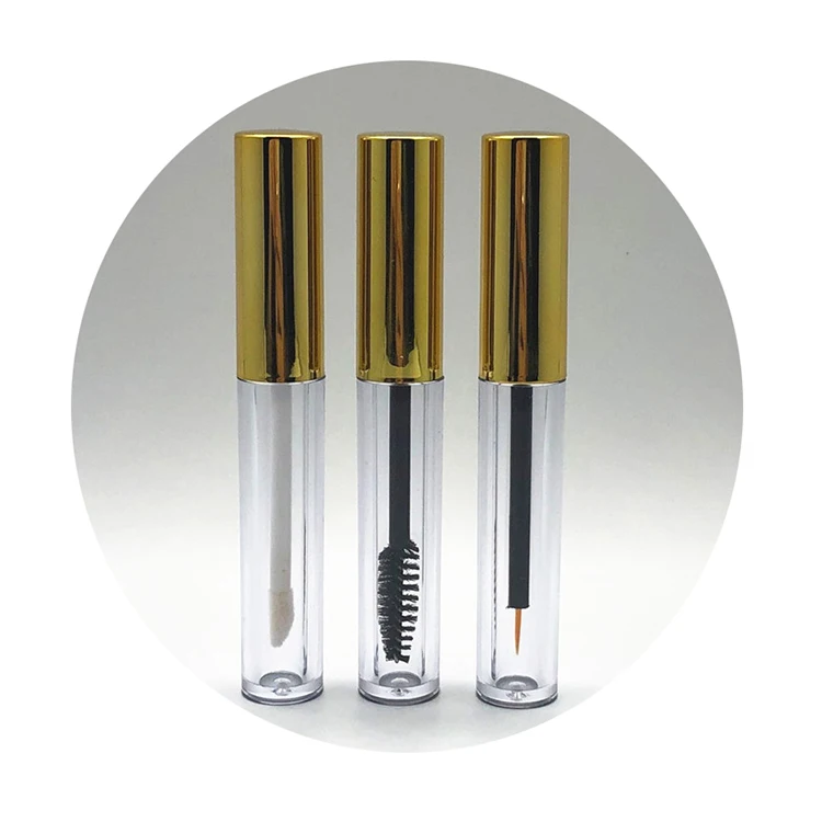 3,5 мл OEM пустая тушь для ресниц с индивидуальным логотипом, блеск для губ, контейнер для подводки для глаз FHY2012, мини пустая пластиковая подводка для глаз, тушь для ресниц и блеск для губ