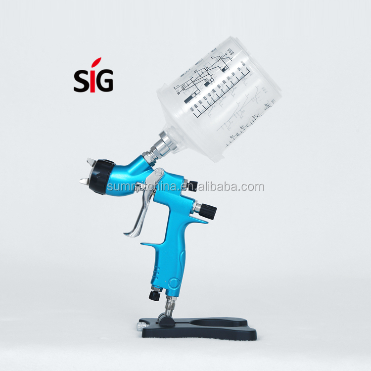 Сольвентная и на водной основе, распылительный окрашивающий пистолет Набор чашек по сравнению с PPS чашки