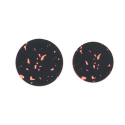 Rubber Paint Metal Alloy Zinc Snap Button Custom Metal Spring Snap Button