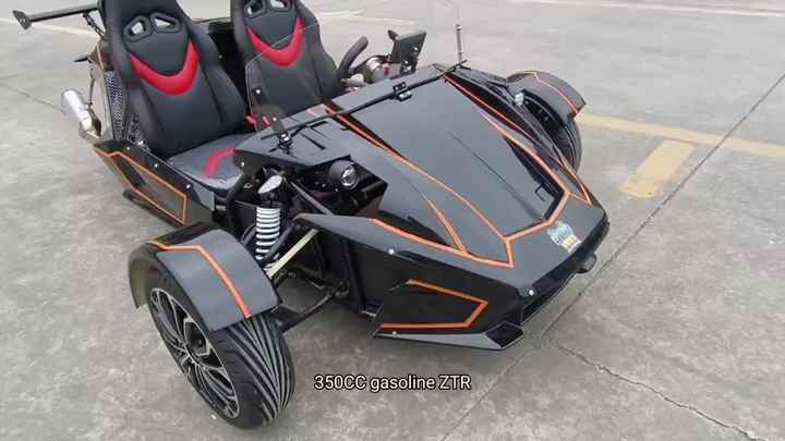 Cheap 350cc Tricycle Racing Sports Car Adult Reverse Tricycle Hot