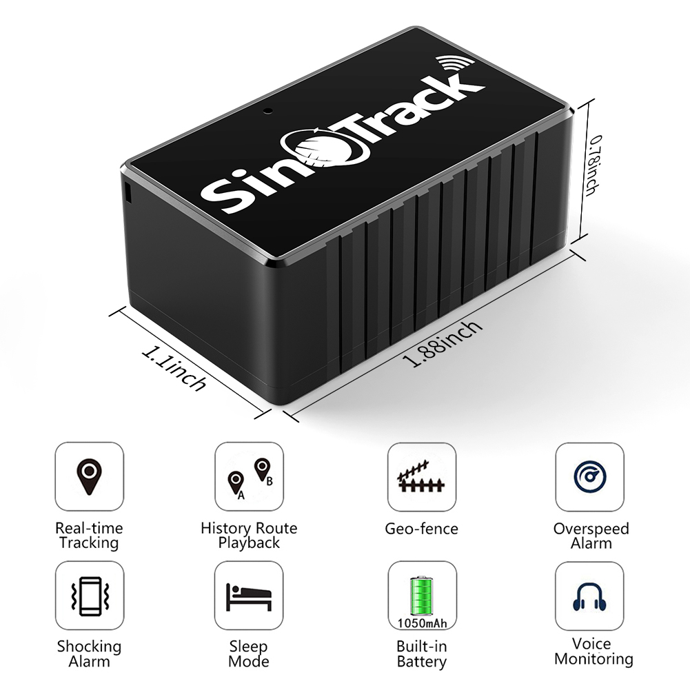 SinoTrack ST-903 dispositif de suivi en temps réel Mini localisateur Google Map étanche IP67 GPS Tracker