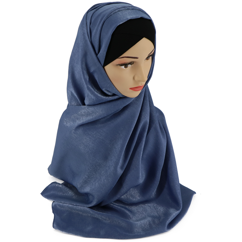 Top QUALITY JERSEY Hijab elastico grande pianura Lycra Maxi Sciarpa Scialle Wrap