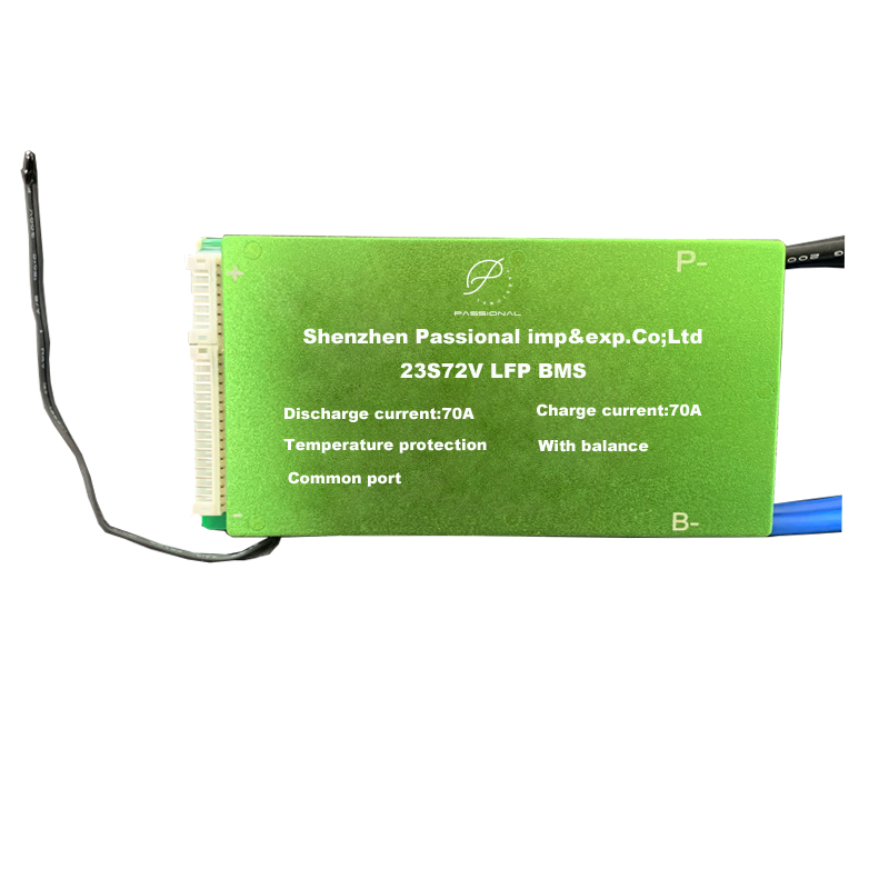 23S72V 30A 35A 45A 50A 60A 70A 100A 120A 140A 200A LiFePO4 аккумулятор bms общий порт с балансом