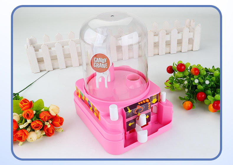 Mini Manual Candy Machine Grab Ball Toy Game Educational Toy Gift For Children