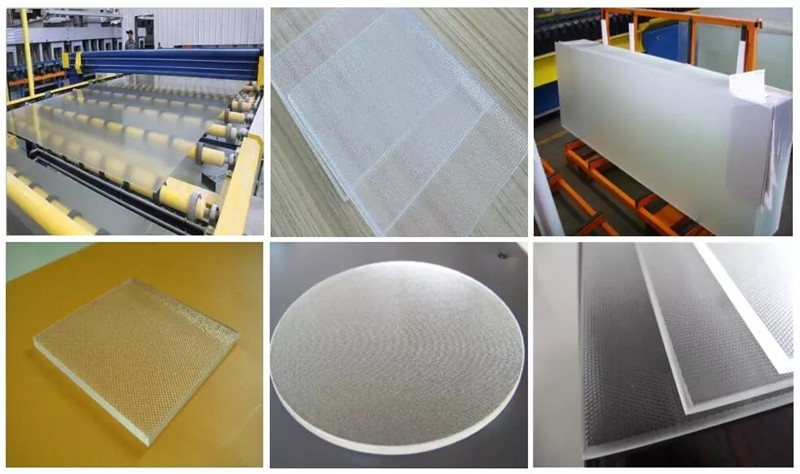 high efficiency transparent patterned solar glass panel