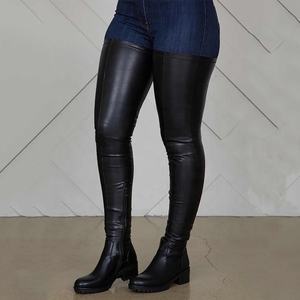 thigh high rubber boots