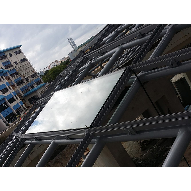 Construções comerciais low-temperado e painéis de paredes exteriores de construção com isolamento a vácuo de vidro preço