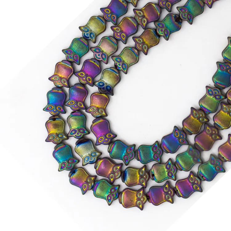 Inspiration Rainbow Hematite Beaded Necklace