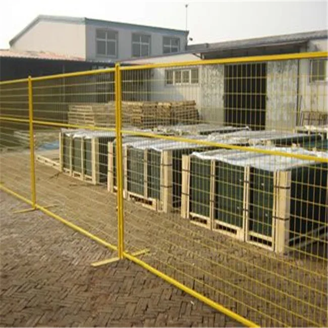 Hot Dipped Mesh Canada Portable Temporary Fence For Protection