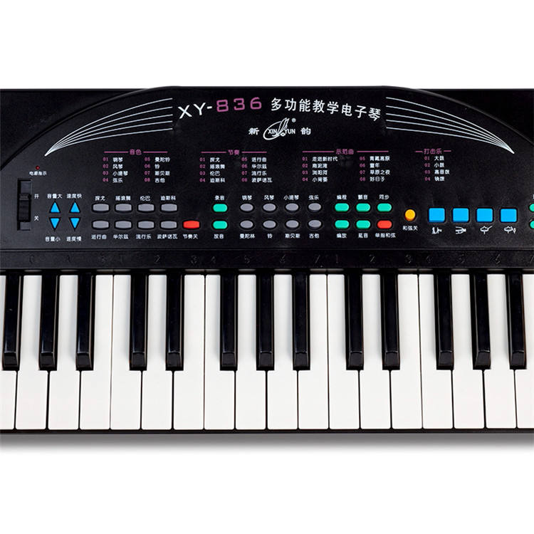 XY-836 42鍵盤 教育用キーボード 電子ピアノ 子供 初心者向け 工場直販