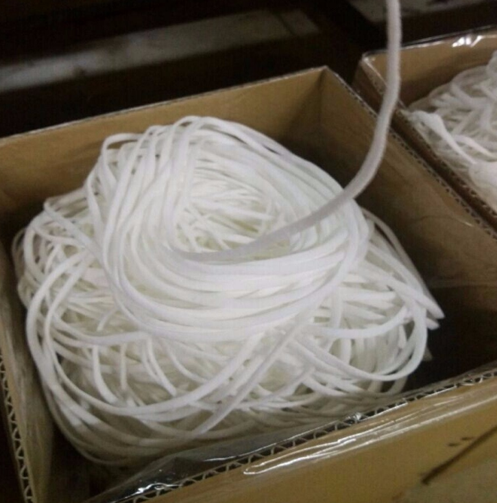 Мягкая эластичная резинка из нейлона и спандекса 3 мм, веревка для маски, маска для лица, Ушная петля для маски