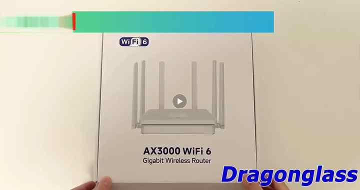 Dragonglass Wifi 6 Router - High Speed 3000M Mesh Network