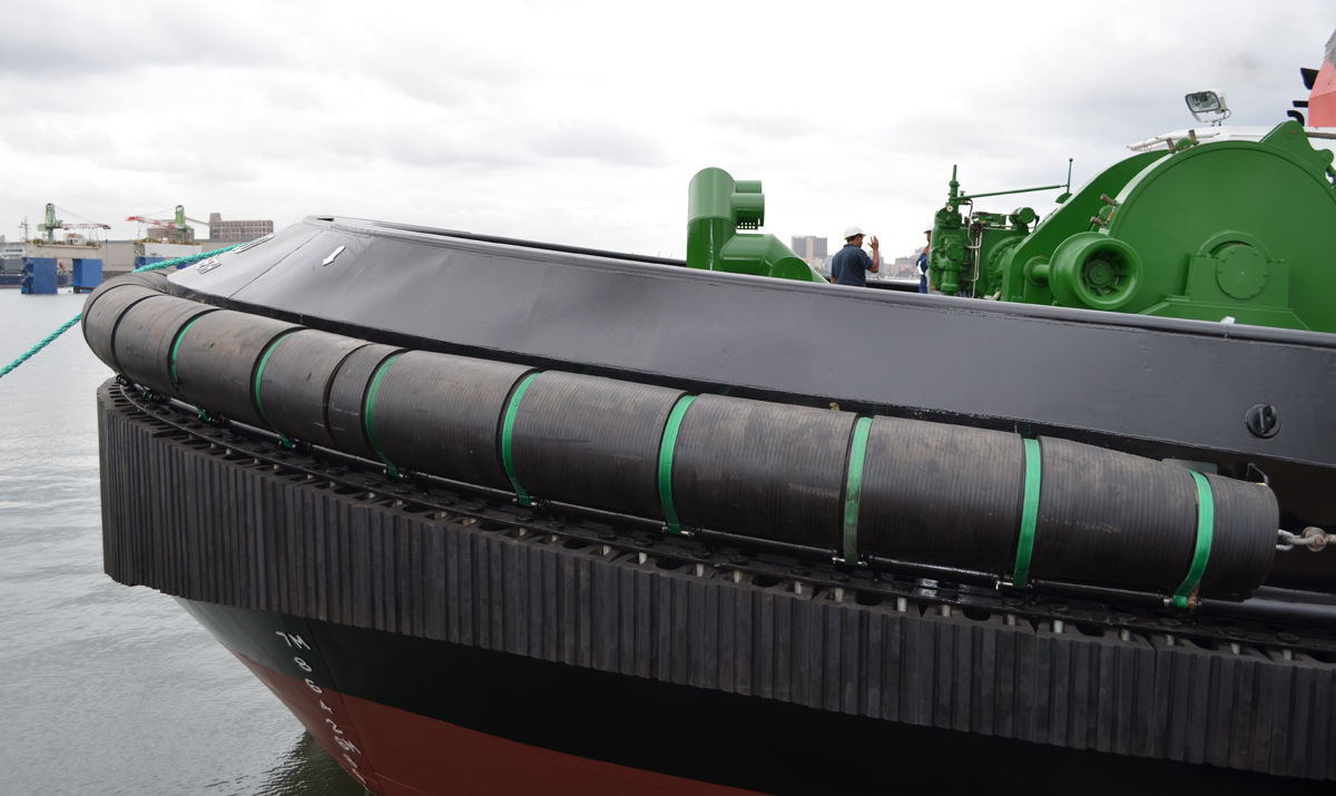 Tugboat Ship Protecting M Rubber Fender Hull Fender W Bumper Stern W Fender