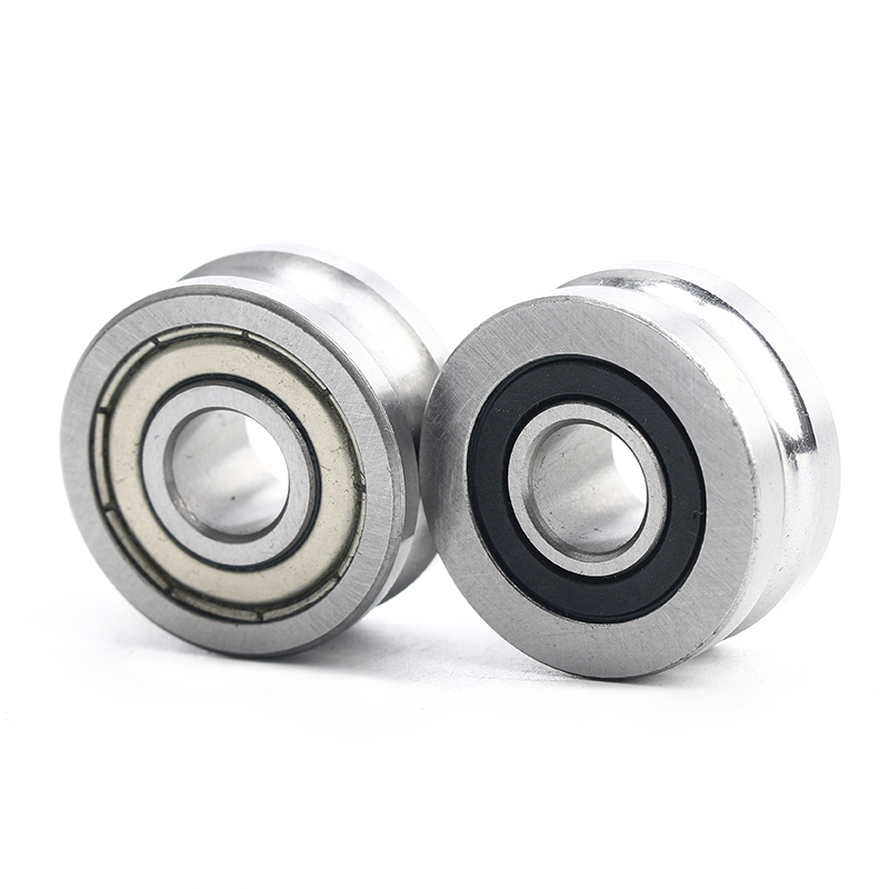 Rail wheel U-groove roller Guide roller Bearings LFR5204-16