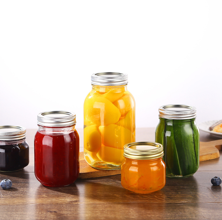 Dried Fruit Grain Storage Glass Jar Household Glass Jars Wholesale