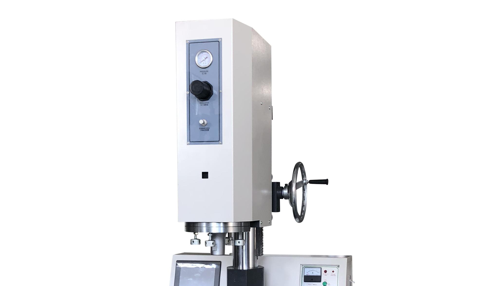 Strong weld and Hermetic Seal High Power Double Heads Ultrasonic Plastic ABS Rain Shower Head Welding Sealing Machine with Film Device