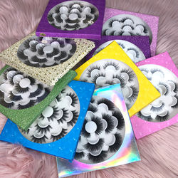 Custom Logo Eyelash Packaging Private Label Makeup Lash,3d Mink Lashes Custom Package Mink Eyelashes Box