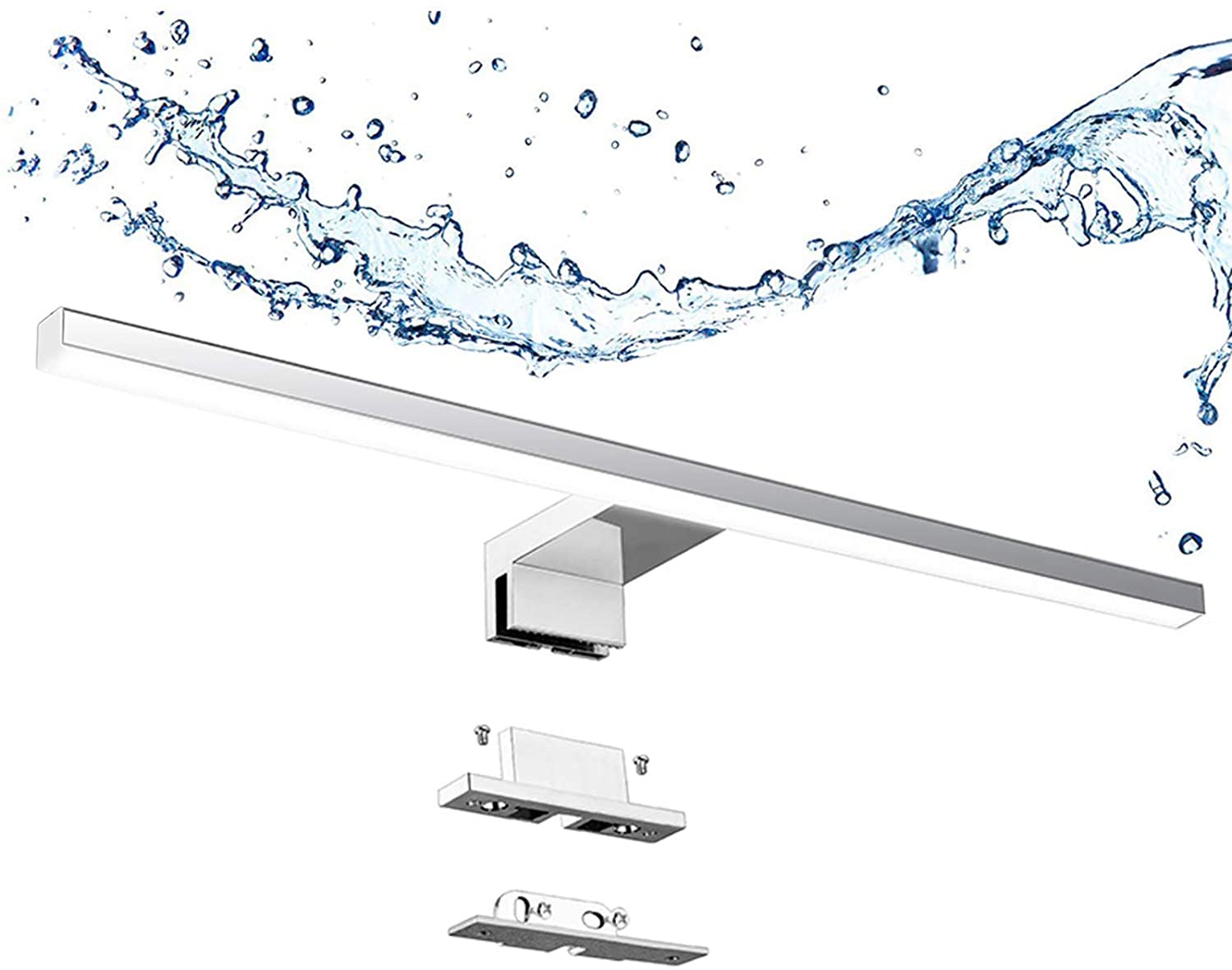 Светодиодный настенный светильник для зеркала, 230 В, 10 Вт, 60 см, IP44, водонепроницаемый зеркальный светильник для ванной комнаты/светодиодные зеркальные светильники