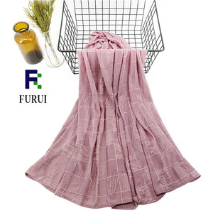 Fancy new customize Jersey hijab 2020 fashion hijabs scarfs muslim head scarf with stone and without stone both available