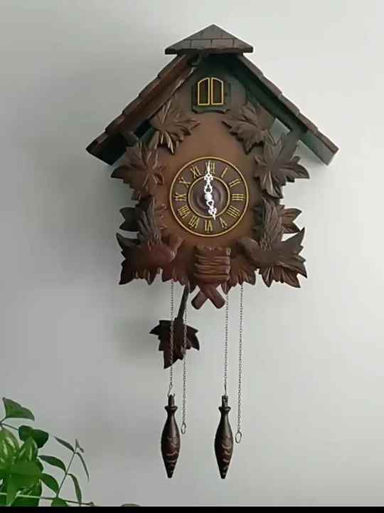 ISDD - Horloge coucou à quartz - Maison de la forêt noire