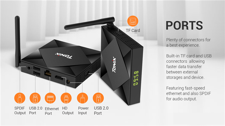 Android TV box Allwinner 8k Tanix Tx6s