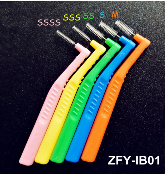 L форма зубные зубочистки нейлоновые межзубные щетки