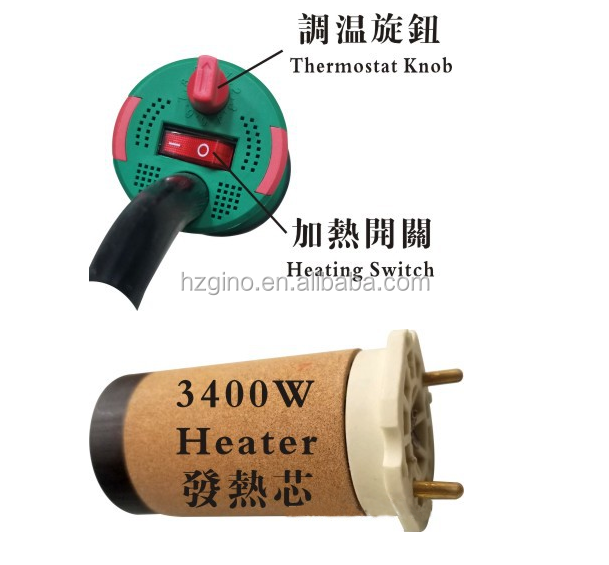 3400w advertising cloth PVC film material Inkjet cloth hot air welding machine / splicing machine